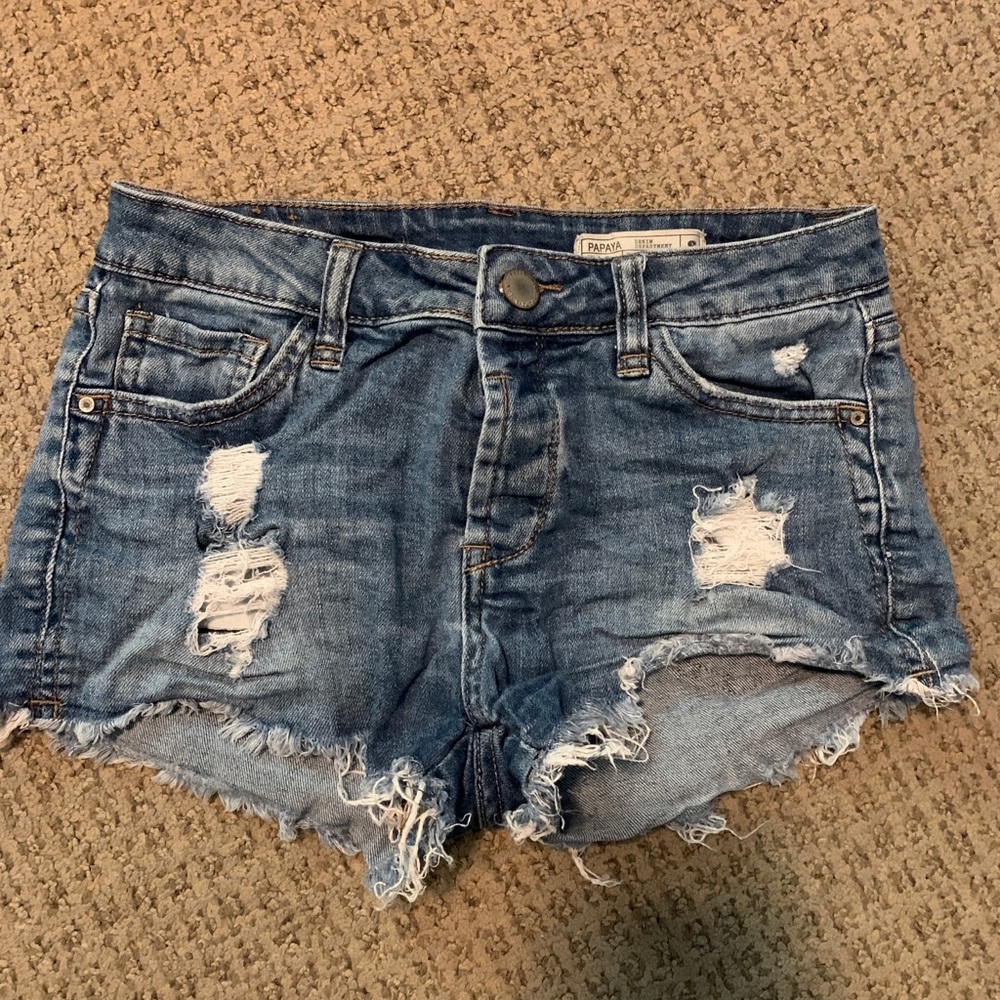 Jean shorts